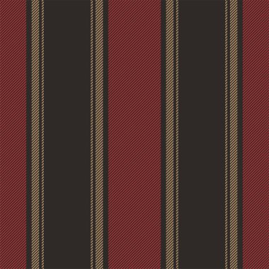 Dikey çizgi deseni. Vektör çizgileri arka plan kumaş dokusu. Geometrik çizgili çizgi tekstil baskısı, ambalaj kağıdı, hediye kartı, duvar kağıdı için dikişsiz soyut tasarım.