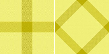 Fabric plaid tartan. Textile vector pattern. Texture background seamless check in set.