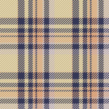 İskoç ekosesinin kusursuz deseni. Kumaş dokusunu kontrol ederek tekrarlanabilir arkaplan. Çizgili tekstil izinin düz vektör arkaplanı.