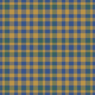 Yeşil desenli ekose desenli. Kumaş dokusunu kontrol et. Vektör tekstil baskı tasarımı.