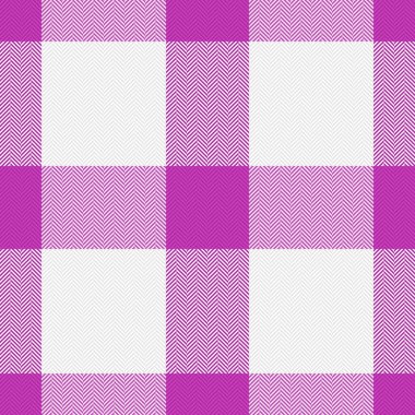 Pattern texture textile. Vector tartan fabric. Check background plaid seamless in pink and white colors.