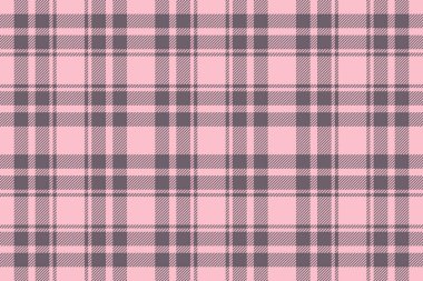 Background tartan check. Fabric vector plaid. Texture textile pattern seamless in light and pastel colors.