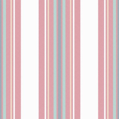 Dikey çizgi deseni. Vektör çizgileri arka plan kumaş dokusu. Geometrik çizgili çizgi tekstil baskısı, ambalaj kağıdı, hediye kartı, duvar kağıdı için dikişsiz soyut tasarım.