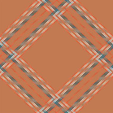 Ekose desenli vektör. Kumaş dokusunu kontrol et. Giysiler, kağıt baskısı veya web arkaplanı için kusursuz tekstil tasarımı.