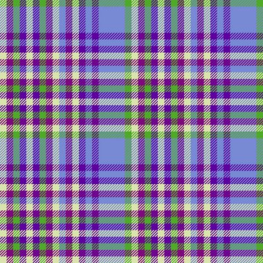 Texture vector plaid. Textile fabric pattern. Check tartan seamless background in pink and light colors.