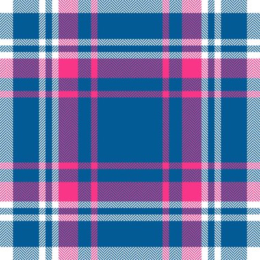 Ekose kontrol kalıbı. Kusursuz kumaş dokusu. Tartan tekstil baskı tasarımı.