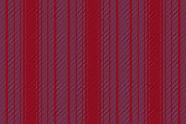 Lines vertical seamless. Textile pattern texture. Stripe background fabric vector in red and violet colors.