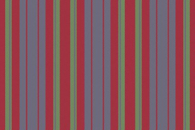 Stripe texture seamless. Vertical background textile. Lines vector pattern fabric in pastel and green colors.