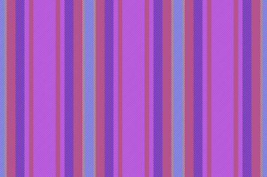 Vector pattern fabric. Seamless texture background. Lines textile vertical stripe in pink and blue colors.