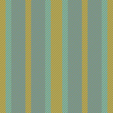 Pattern texture lines. Fabric vector background. Textile stripe vertical seamless in yellow and blue colors.