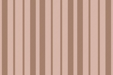 Texture lines pattern. Textile vertical vector. Stripe seamless fabric background in pastel and orange colors.