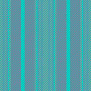 Vector stripe pattern. Background fabric vertical. Texture seamless textile lines in turquoise and pastel colors.