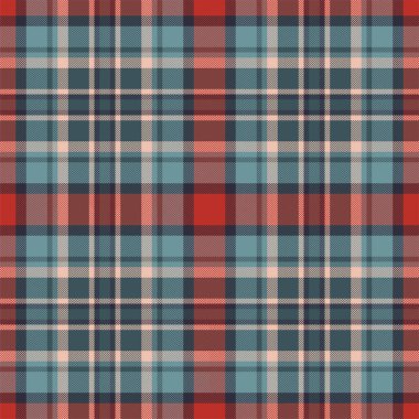 Ekose desenli. Kumaş dokusunu kontrol et. Vektör tekstil baskı tasarımı.