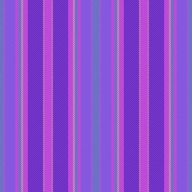Background texture lines. Textile pattern vertical. Seamless fabric stripe vector in pink and blue colors.