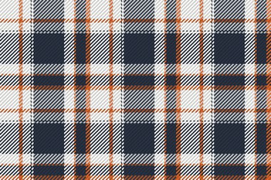 İskoç ekosesinin kusursuz deseni. Kumaş dokusunu kontrol ederek tekrarlanabilir arkaplan. Çizgili tekstil izinin düz vektör arkaplanı.