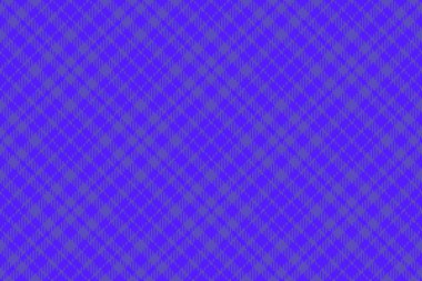 Pattern fabric check. Texture vector textile. Background tartan plaid seamless in indigo and blue colors.