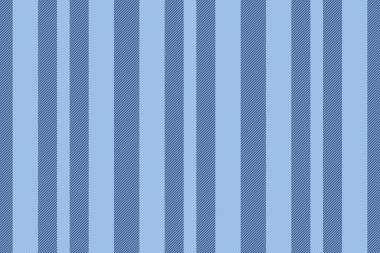 Lines pattern background. Stripe vector vertical. Texture seamless textile fabric in blue color.