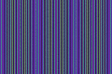 Background lines fabric. Seamless pattern textile. Vertical texture stripe vector in purple and green colors.