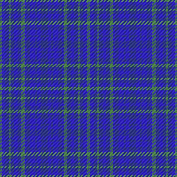 Seamless Background Pattern Check Tartan Vector Plaid Fabric Textile Texture — Stock Vector