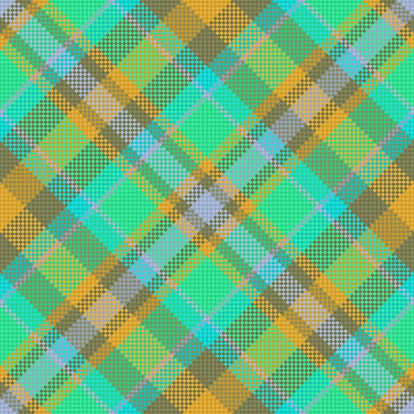 Plaid Tartan Textile Vector Seamless Fabric Check Texture Pattern Background — 스톡 벡터