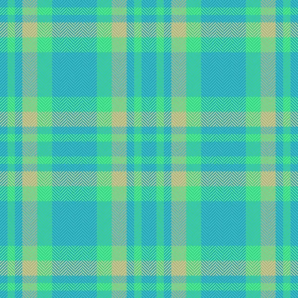 Textile Background Pattern Seamless Texture Fabric Vector Tartan Check Plaid — Stock Vector