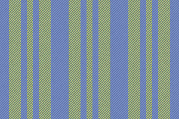 Függőleges Textil Minta Zökkenőmentes Csíkos Háttér Vektorszövet Textúra Vonalak Kék — Stock Vector