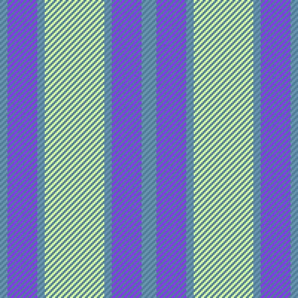 Mustervektorstreifen Textiltextur Nahtlose Vertikale Hintergrundlinien Blauen Und Grünen Farben — Stockvektor