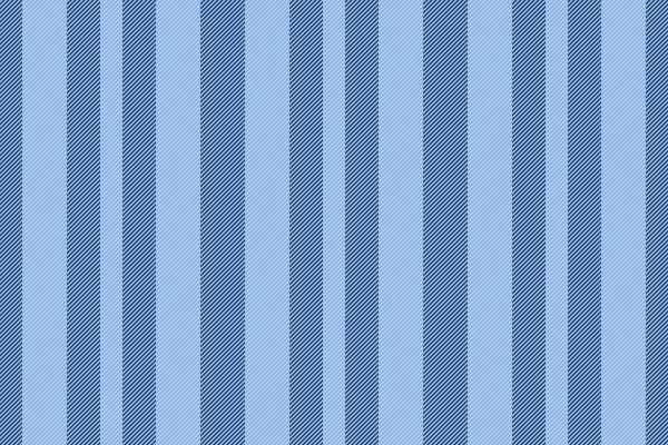Pozadí Vzorce Řádků Svislý Vektor Pásu Textura Bezešvé Textilie Modré — Stockový vektor