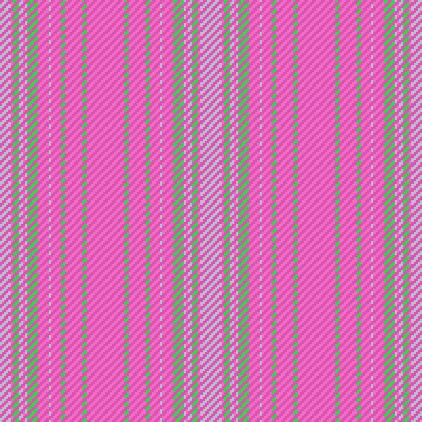 Textile Lines Seamless Pattern Vertical Texture Stripe Fabric Background Vector — Vetor de Stock
