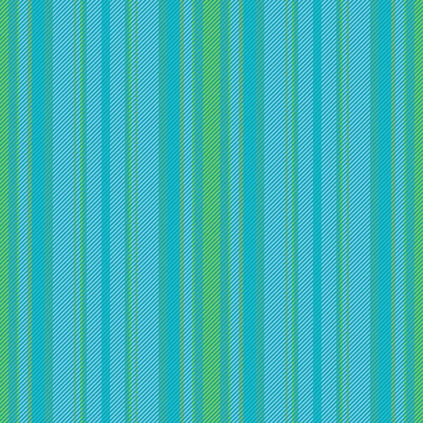 Linien Muster Textur Streifengewebe Textil Nahtloser Hintergrundvektor Vertikal Türkis Und — Stockvektor
