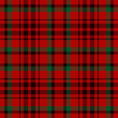 Kırmızılı ekose desenli. Kumaş dokusunu kontrol et. Vektör tekstil baskı tasarımı.