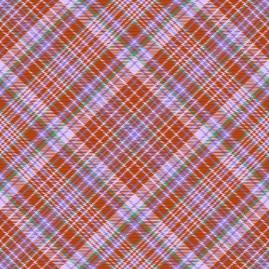 Kusursuz kontrol dokusu. Kalıplı kumaş ekose. Turkuaz ve çivit renklerinde tekstil arkaplan tartan vektörü.