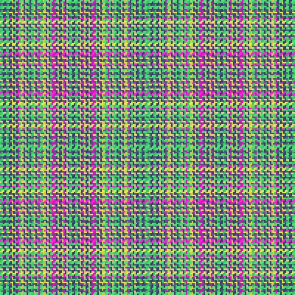 stock vector Vector check pattern. Texture tartan seamless. Textile background fabric plaid in yellow and violet colors.