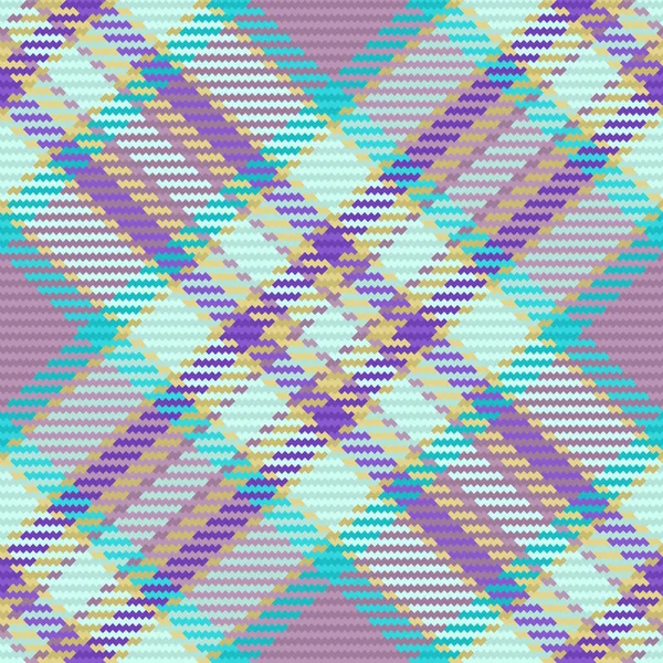 stock vector Check pattern seamless. Fabric tartan texture. Background textile vector plaid in purple and light colors.