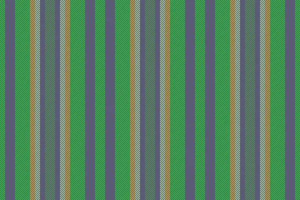 テクスチャストライプライン 背景パターン垂直 パステルカラーとグリーンのシームレスベクトルテキスタイル生地 — ストックベクタ