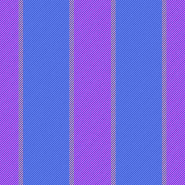Textilgewebestreifen Muster Vertikalen Hintergrund Vektor Textur Nahtlose Linien Blauen Und — Stockvektor