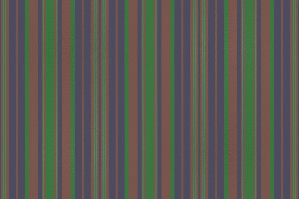 ベクトルストライプのテキスタイル 背景の線の質感 緑とピンクの色でシームレスに垂直ファブリックパターン — ストックベクタ