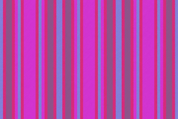 テクスチャパターンの背景 繊維のストライプ生地 ピンクと緑の色のシームレス垂直線ベクトル — ストックベクタ