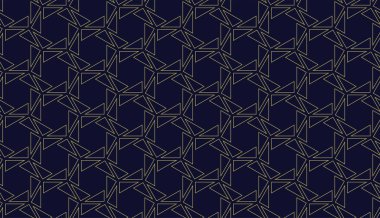 Geometrik desen kusursuz. Web arkaplanı veya kağıt baskı için modaya uygun tasarım vektör arka planı. Döşeme dokusu.