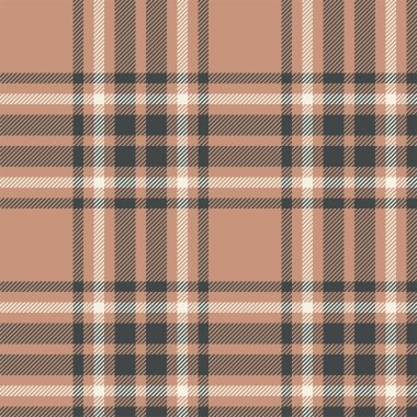 Ekose desenli. Kumaş dokusunu kontrol et. Vektör tekstil baskı tasarımı.