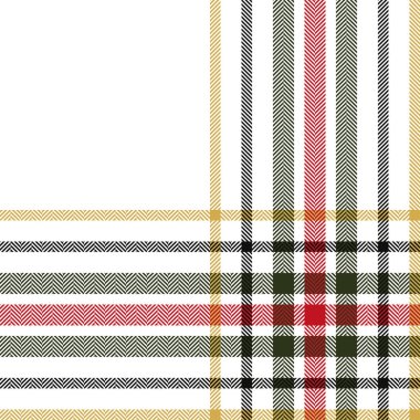 Ekose kontrol kalıbı. Kusursuz kumaş dokusu. Tartan tekstil baskı tasarımı.