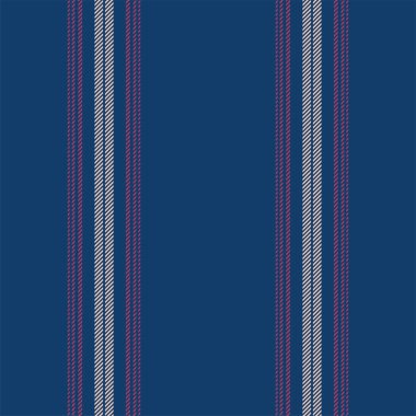 Dikey çizgi deseni. Vektör çizgileri arka plan kumaş dokusu. Geometrik çizgili çizgi tekstil baskısı, ambalaj kağıdı, hediye kartı, duvar kağıdı için dikişsiz soyut tasarım.