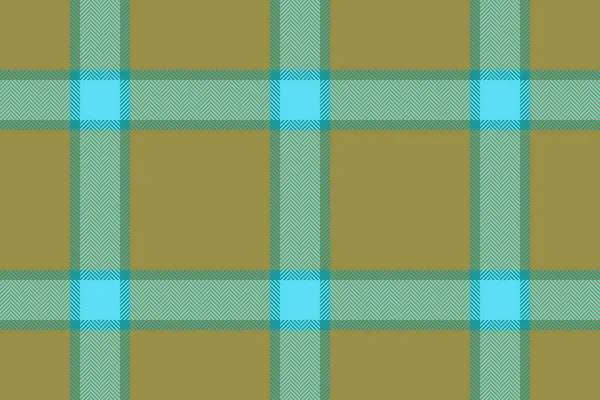 Stoff Nahtlos Kariert Die Schottenbeschaffenheit Prüfen Hintergrundmuster Textilvektor Gelben Und — Stockvektor