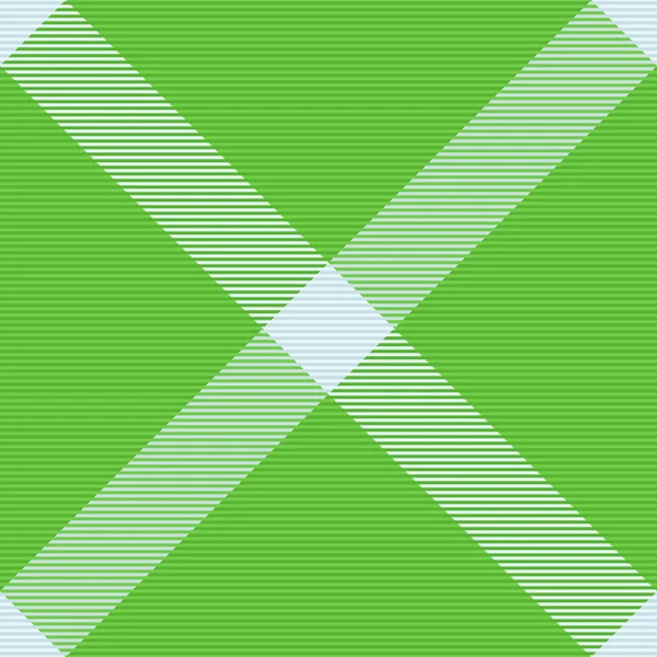 パターンファブリックチェック 繊維タータンを再生します 背景テクスチャベクトルシームレスに光と緑の色 — ストックベクタ