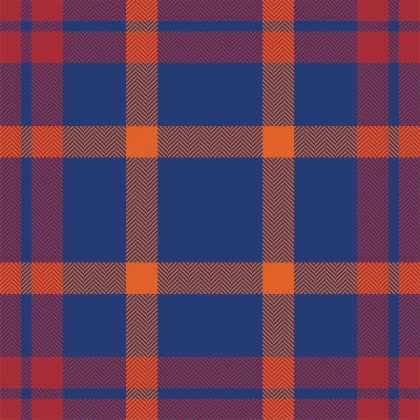 Ekose kontrol kalıbı. Kusursuz kumaş dokusu. Tartan tekstil baskı tasarımı.