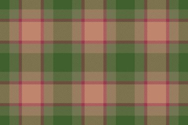 Vektör kontrolü kusursuz. Ekose kumaş. Yeşil ve limon renklerinde desen tekstil tartan arkaplanı.