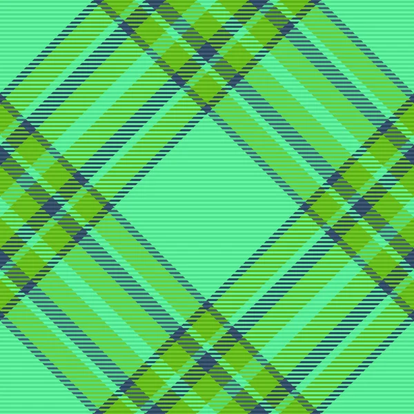 Tartan Textile Pattern Seamless Texture Plaid Background Fabric Vector Check — Stock Vector