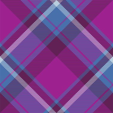 Ekose desenli vektör. Kumaş dokusunu kontrol et. Giysiler, kağıt baskısı veya web arkaplanı için kusursuz tekstil tasarımı.