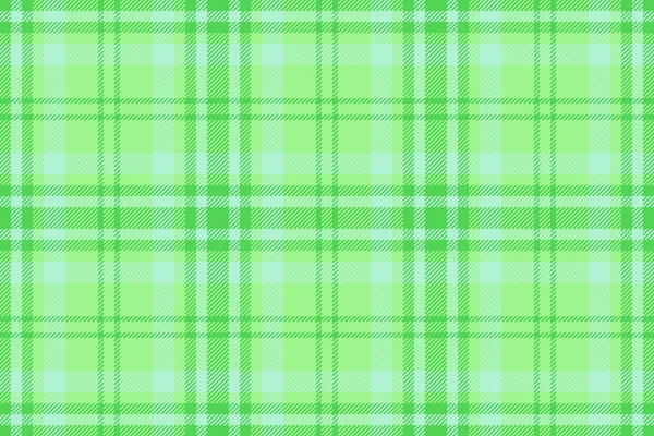 stock vector Fabric check vector. Plaid texture textile. Tartan seamless background pattern in light and green colors.