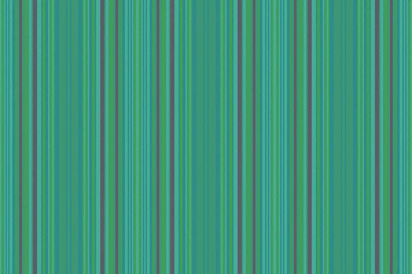 Textur Textil Vertikal Ränder Tyg Vektor Bakgrund Sömlös Mönster Gröna — Stock vektor